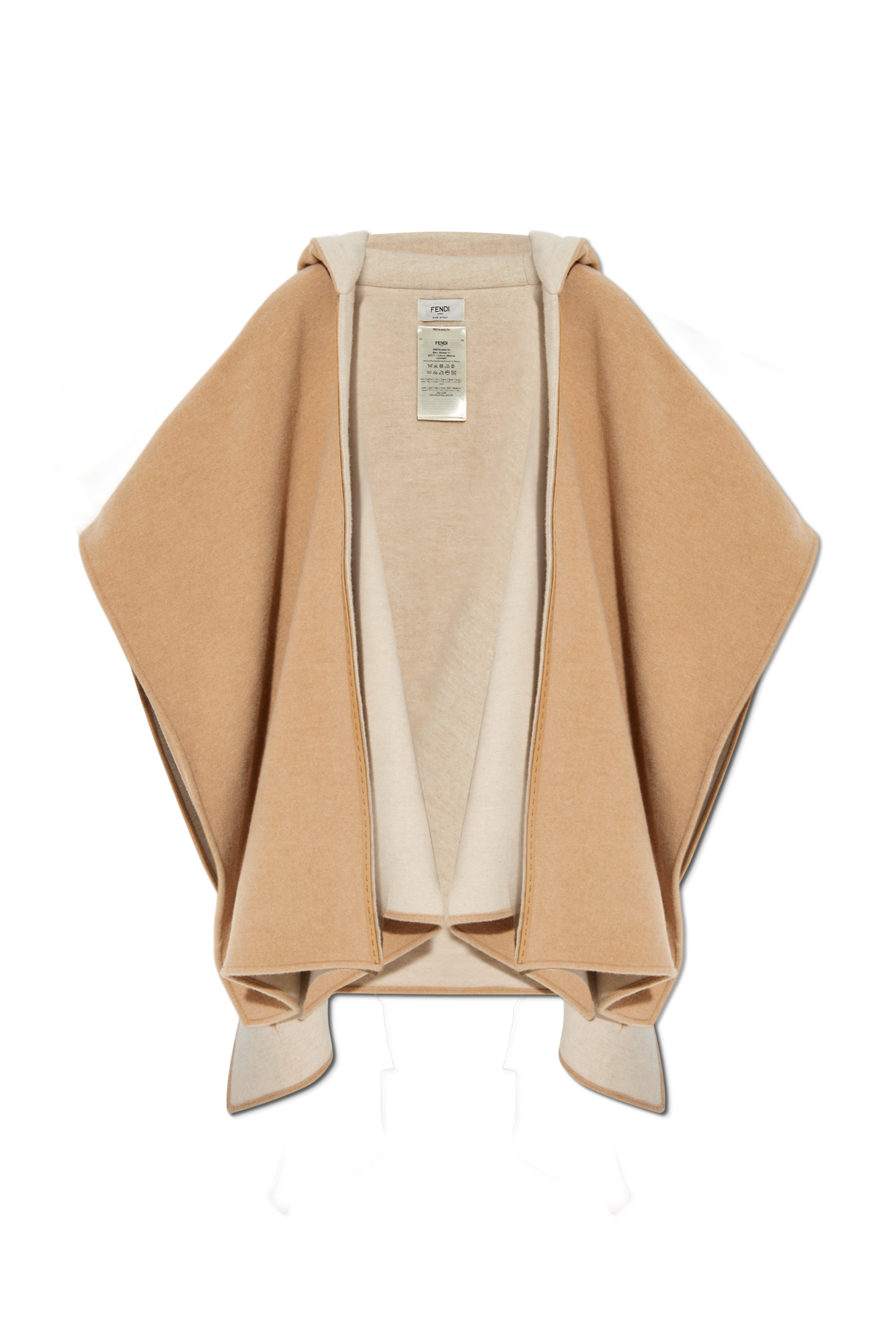 【関税&送料込】Fendi Wool And Cupro Vest With Panels Vest Wool Gray | Fendi